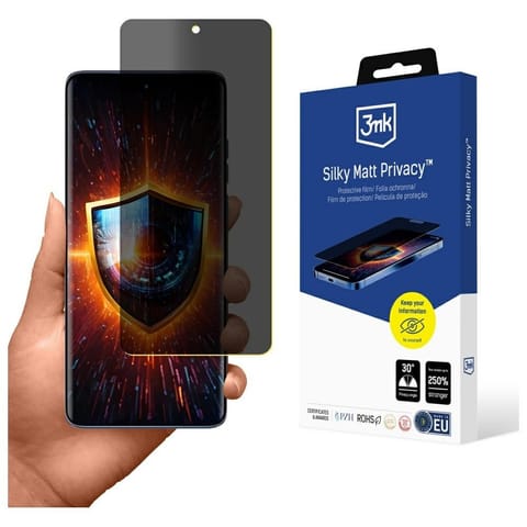 ⁨Folia prywatyzująca 3MK Silky Matt       Privacy do Motorola Edge 60 Fusion⁩ w sklepie Wasserman.eu