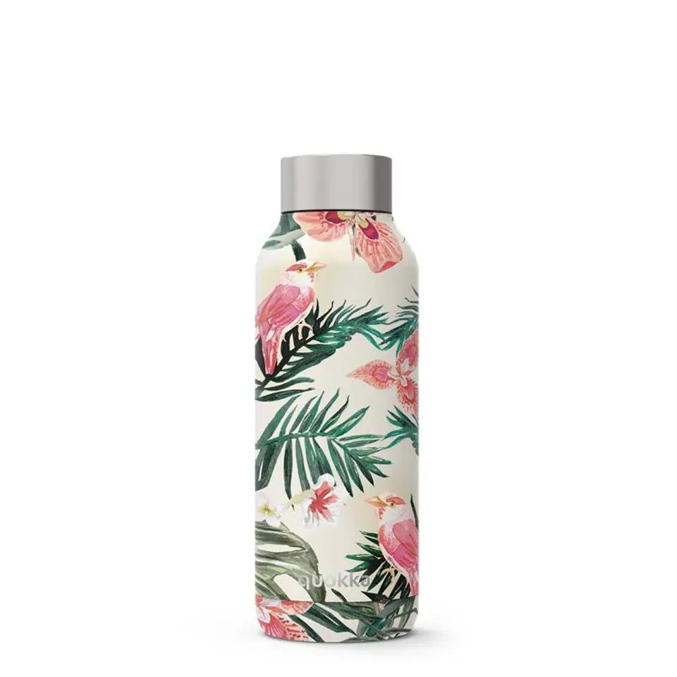 ⁨Quokka Solid - Stainless Steel Thermal Bottle 510 ml (Flora Jungle)⁩ at Wasserman.eu