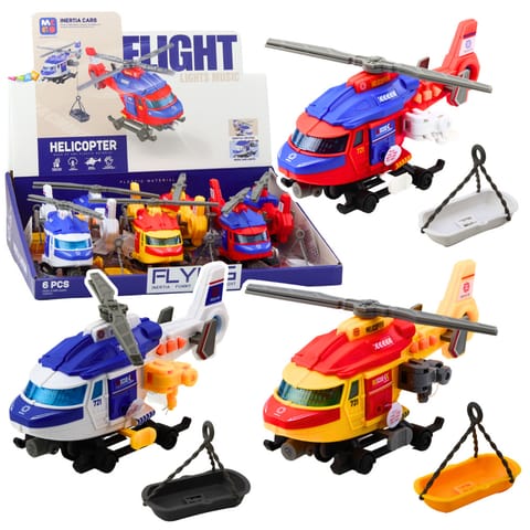 ⁨Helikopter Ratunkowy Nosze Hak Wciągarka Napęd Światła Dźwięki Mix⁩ w sklepie Wasserman.eu
