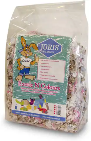 ⁨JORIS Exotic N Colors Ściółka bawełniana z dodatkiem wiskozy i celulozy 10l⁩ w sklepie Wasserman.eu