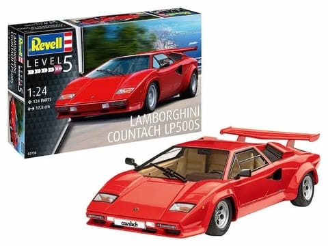 ⁨Plastic model Lamborghini Countach LP500 1/24⁩ at Wasserman.eu