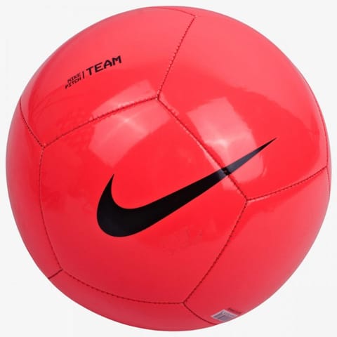 ⁨Piłka nożna Nike Pitch Team FZ7553 (kolor Czerwony, rozmiar 5)⁩ w sklepie Wasserman.eu