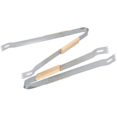 ⁨SZCZYPCE DO GRILLA Z DREWNIANĄ RĄCZKĄ⁩ w sklepie Wasserman.eu