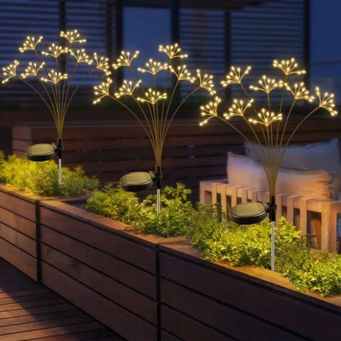 ⁨LAMPA SOLARNA DMUCHAWIEC DRZEWKO FAJERWERKI 72CM 60 LED⁩ w sklepie Wasserman.eu