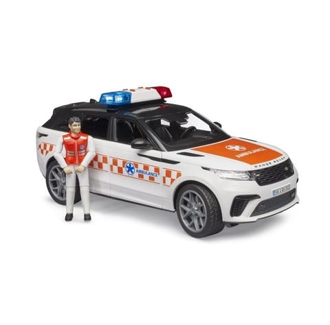 ⁨Vehicle Range Rover Velar Fire Engime with figurine⁩ at Wasserman.eu