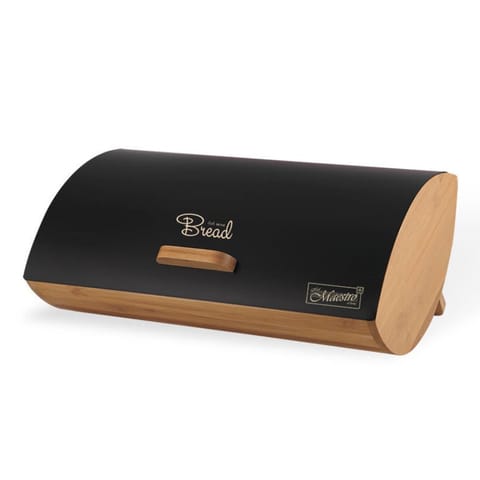⁨MAESTRO BREAD BIN black⁩ at Wasserman.eu