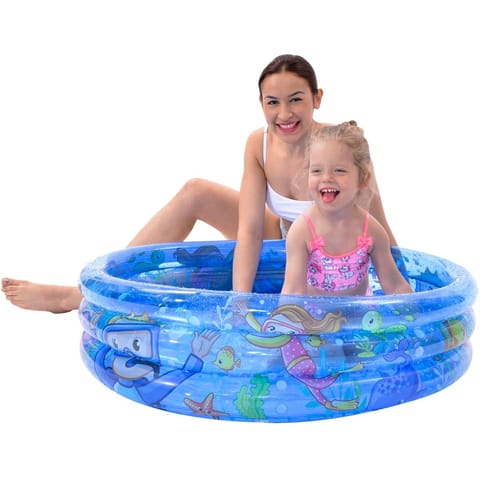 ⁨BASEN DZIECIĘCY 3- PIERŚCIENIOWY OCEAN 99x23CM 51031⁩ w sklepie Wasserman.eu
