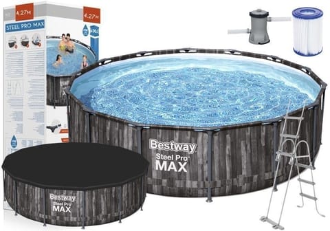 ⁨Basen Ogrodowy Stelażowy 427 x 107 cm Bestway 5614Z⁩ w sklepie Wasserman.eu