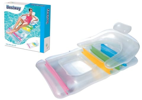 ⁨Dmuchany Materac, Fotel 165 x 89 cm Bestway 43011⁩ w sklepie Wasserman.eu