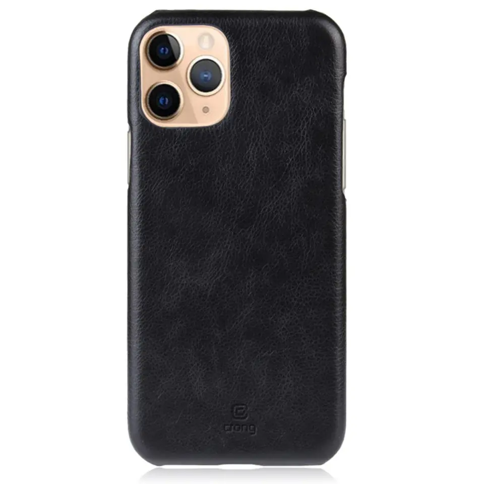 ⁨Crong Essential Cover - Etui iPhone 11 Pro (czarny)⁩ w sklepie Wasserman.eu