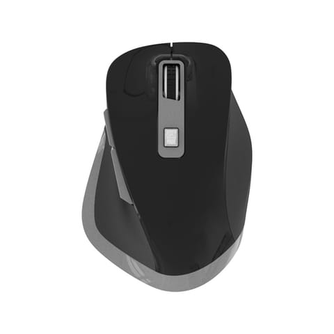⁨OMEGA MOUSE WIRELESS RECHARGEABLE BLACK GREY [46045]⁩ at Wasserman.eu
