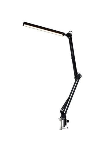 ⁨PLATINET DESK DRAWING LAMP FLEXY 10W 500LM 1 HEAD 80 LED BASE+CLIP BLACK [46004]⁩ at Wasserman.eu