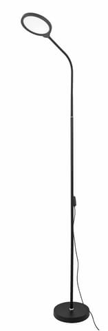 ⁨PLATINET 2IN1 DESK/FLOOR LAMP SCOPE 10W 87 LED 500 LM WITH ADAPTER BLACK [46026]⁩ at Wasserman.eu