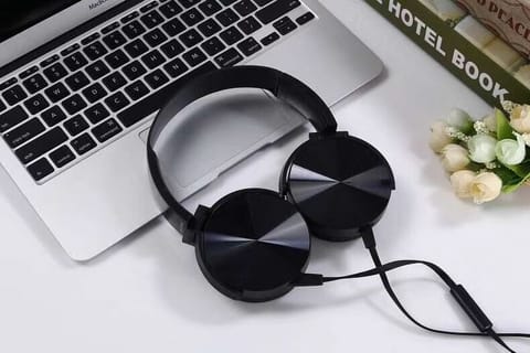 ⁨PLATINET WIRED HEADPHONES SŁUCHAWKI PRZEWODOWE 1,5M NAUSZNE ADAPTER BLACK [46105]⁩ w sklepie Wasserman.eu