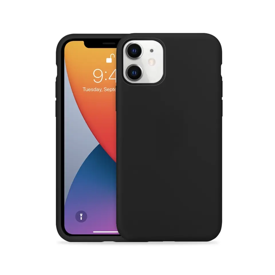 ⁨Crong Color Cover - iPhone 11 Case (Black)⁩ at Wasserman.eu