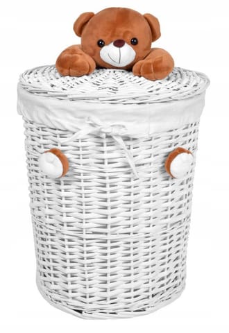 ⁨Kosz wiklinowy Miś 40L⁩ w sklepie Wasserman.eu