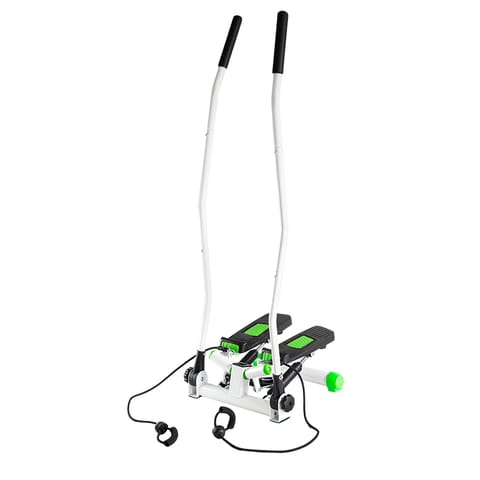 ⁨S3085 GREEN AND WHITE OBLIQUE STEPPER WITH ARMS AND HMS CABLES⁩ at Wasserman.eu