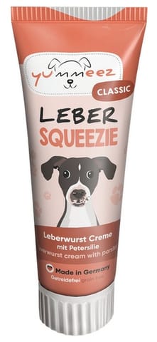 ⁨Yummeez Classic Squeezie Wątróbka pasta 75g⁩ w sklepie Wasserman.eu