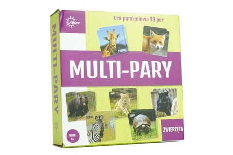 ⁨Gra Multi Pary - Zwierzęta⁩ w sklepie Wasserman.eu