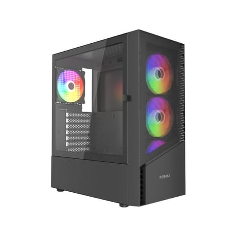 ⁨PC Case Midi Tower Fornax 4300 ATX black⁩ at Wasserman.eu