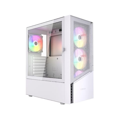 ⁨PC Case Midi Tower Fornax 4300 ATX white⁩ at Wasserman.eu