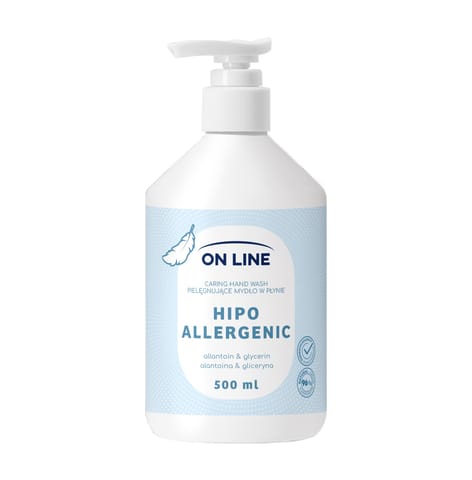 ⁨ON LINE Purity Expert Pielęgnujące mydło w płynie Antybakteryjne 500 ml⁩ w sklepie Wasserman.eu