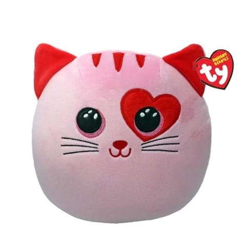 ⁨Mascot TY Squishy Cat pink 22 cm⁩ at Wasserman.eu