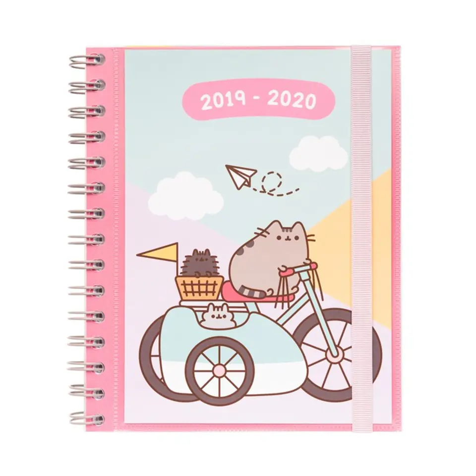 ⁨Pusheen - Planner 2019/2020 year (15.5 x 19 cm)⁩ at Wasserman.eu