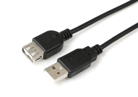 ⁨MicroConnect USB2.0 Extension A-A 0,1m M-F⁩ w sklepie Wasserman.eu