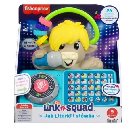 ⁨Zabawka edukacyjna Link Squad Jak Literki i Słówka⁩ at Wasserman.eu
