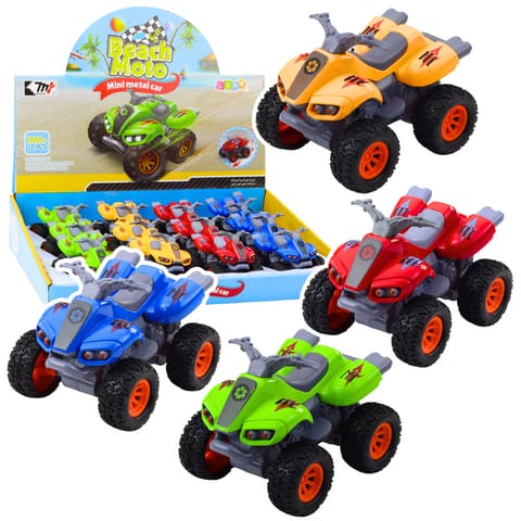 ⁨Quad Z Napędem Gumowe Opony Metalowa Karoseria Mix⁩ w sklepie Wasserman.eu
