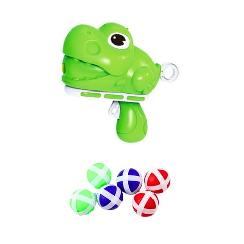 ⁨Gra Zręcznościowa Strzał Do Celu Pistolet Kulki Na Rzep Dinozaur⁩ w sklepie Wasserman.eu