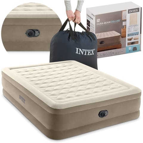 ⁨Materac dmuchany z pompką INTEX 64428⁩ w sklepie Wasserman.eu