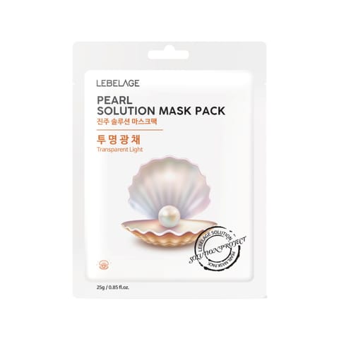 ⁨LEBELAGE Maseczka w płachcie Pearl Solution⁩ w sklepie Wasserman.eu