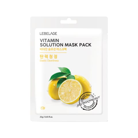 ⁨LEBELAGE Maseczka w płachcie Vitamin Solution⁩ w sklepie Wasserman.eu