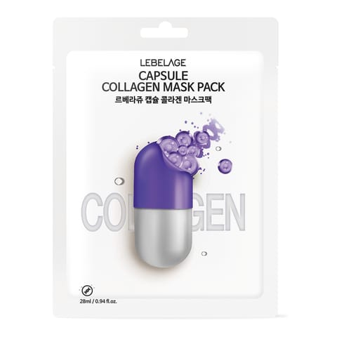 ⁨LEBELAGE Maseczka w płachcie Dr. Capsule Collagen⁩ w sklepie Wasserman.eu