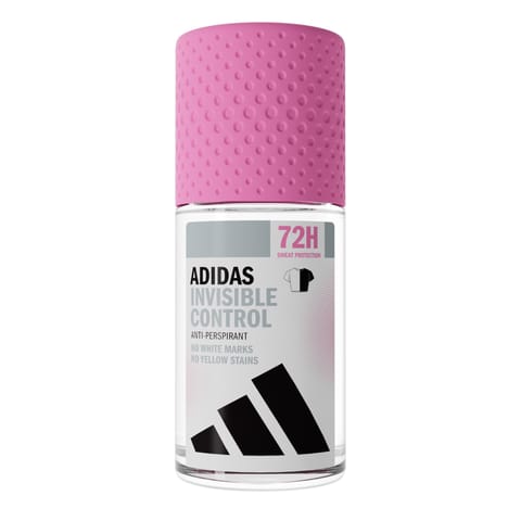 ⁨ADIDAS Invisible Control 72h Dezodorant anti-perspirant roll-on dla kobiet 50 ml⁩ w sklepie Wasserman.eu