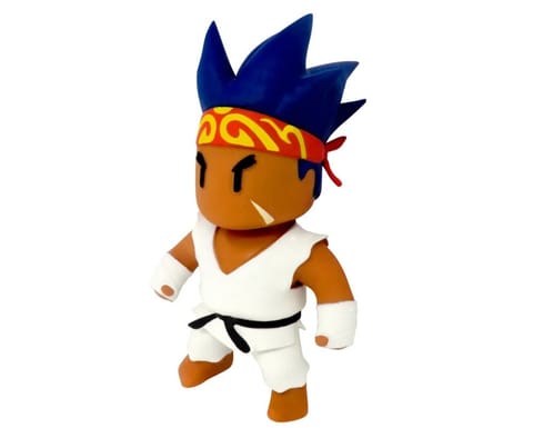 ⁨Figurka Gumostwory Strumble Guys Sensei Firefist⁩ w sklepie Wasserman.eu