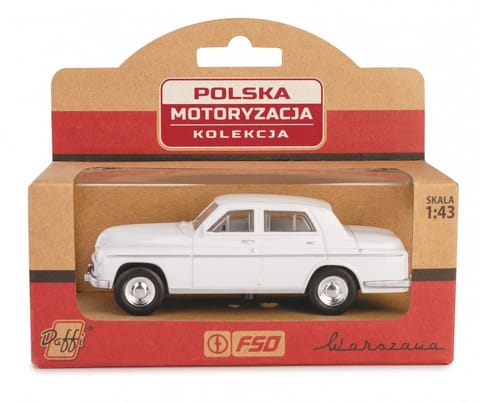 ⁨Pojazd PRL Warszawa 223 biały⁩ w sklepie Wasserman.eu