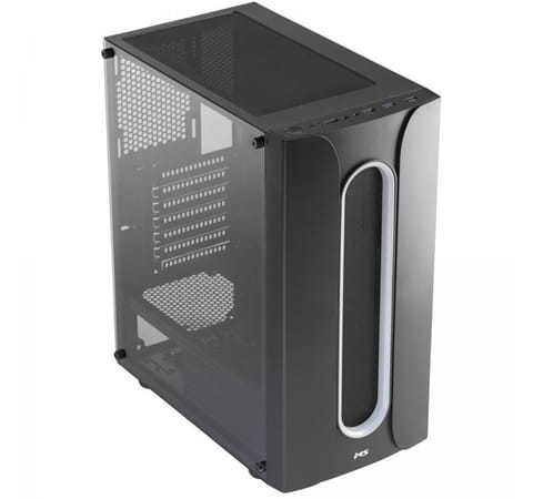 ⁨PC GAMING CASE MS ARMOR V310 BLACK⁩ at Wasserman.eu