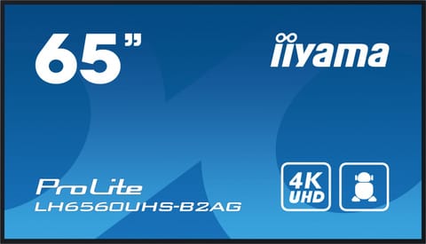 ⁨Monitor wielkoformatowy 65 cali LH6560UHS-B2A 24/7,500cd,4K,VA,Wifi⁩ w sklepie Wasserman.eu