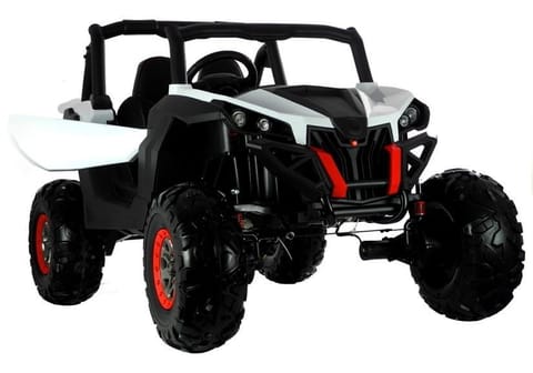⁨Auto Na Akumulator Jeep XMX603 Biały⁩ w sklepie Wasserman.eu