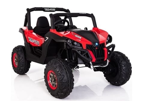 ⁨Auto Na Akumulator Jeep XMX603 Czerwony⁩ w sklepie Wasserman.eu