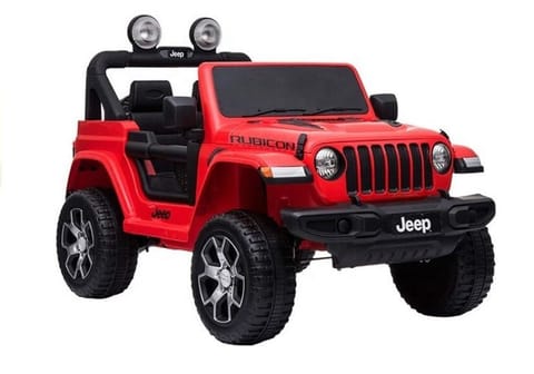 Auto na Akumulator Jeep Rubicon 4x4 Czerwony w sklepie Wasserman.eu