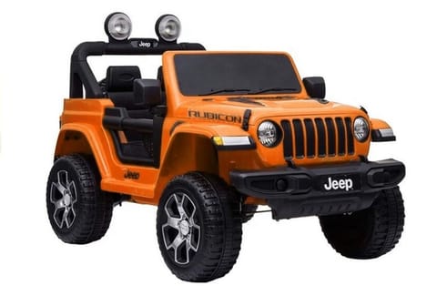 Auto na Akumulator Jeep Rubicon 4x4 Pomarańczowy w sklepie Wasserman.eu