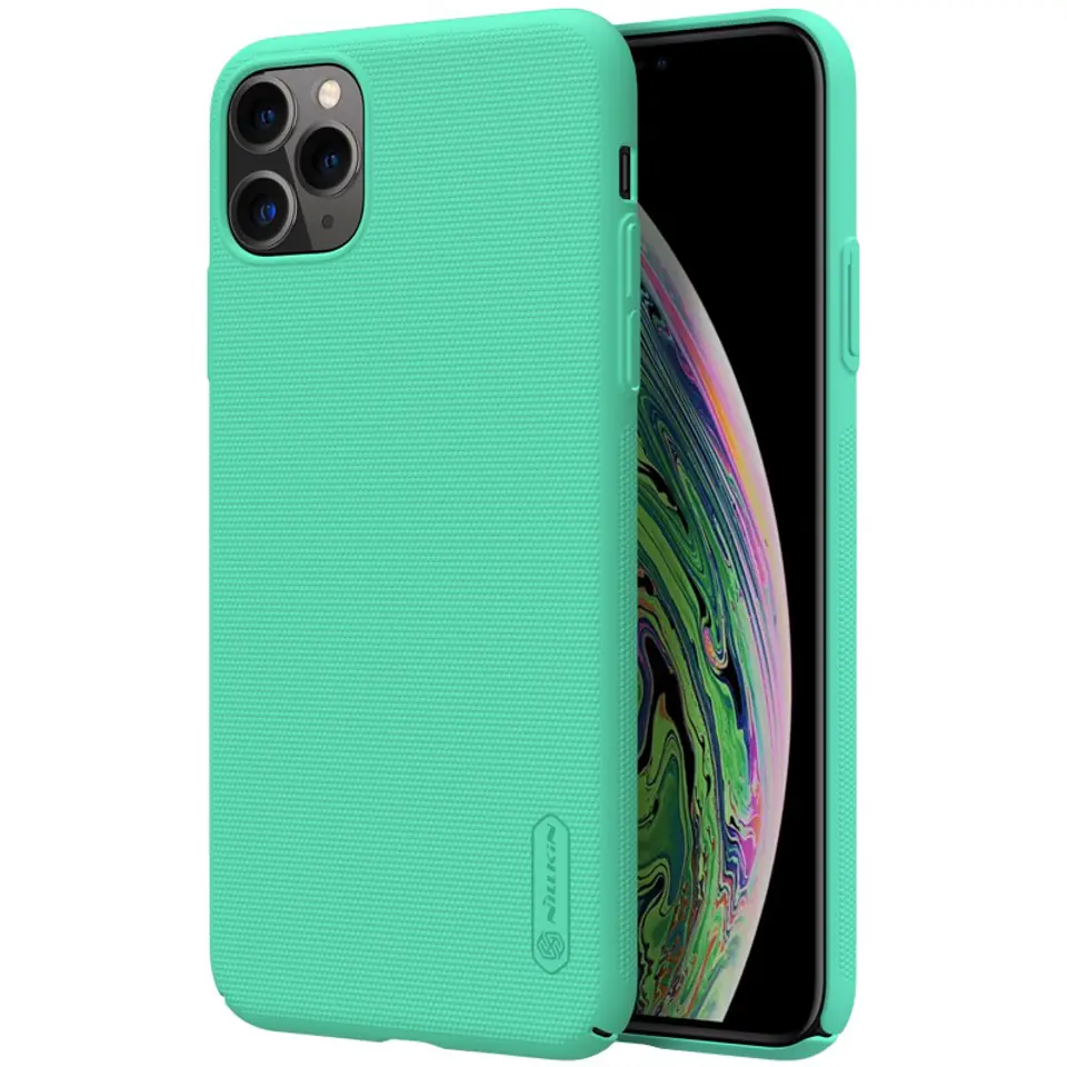 ⁨Nillkin Super Frosted Shield - Etui Apple iPhone 11 Pro Max (Mint Green)⁩ w sklepie Wasserman.eu