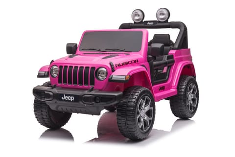 ⁨Pojazd na Akumulator Jeep Wrangler Rubicon DK-JWR555 Różowy⁩ w sklepie Wasserman.eu