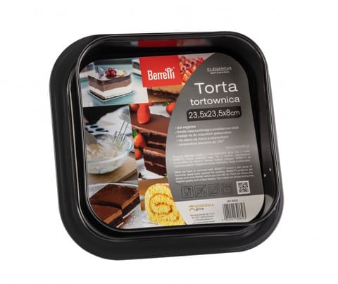 ⁨Tortownica kwadratowa 23.5 cm Torta⁩ w sklepie Wasserman.eu