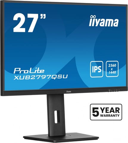 ⁨Monitor 27 cali XUB2797QSU-B2 IPS,HDMI,DP,100Hz,QHD,300cd /5y/⁩ w sklepie Wasserman.eu