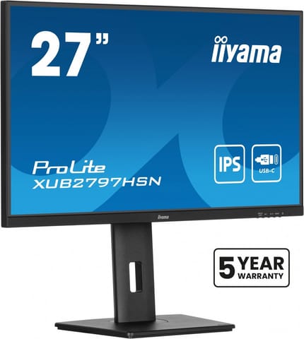 ⁨Monitor 27 cali XUB2797HSN-B2 IPS,FHD,USB-C Dock,HAS,300cd /5y/⁩ w sklepie Wasserman.eu